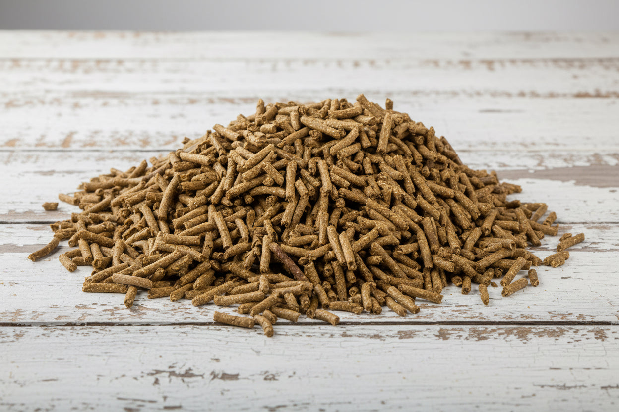 supplément articulaire pour chevaux riche en acide hyaluronique et chrondoitine, sous forme de pellets